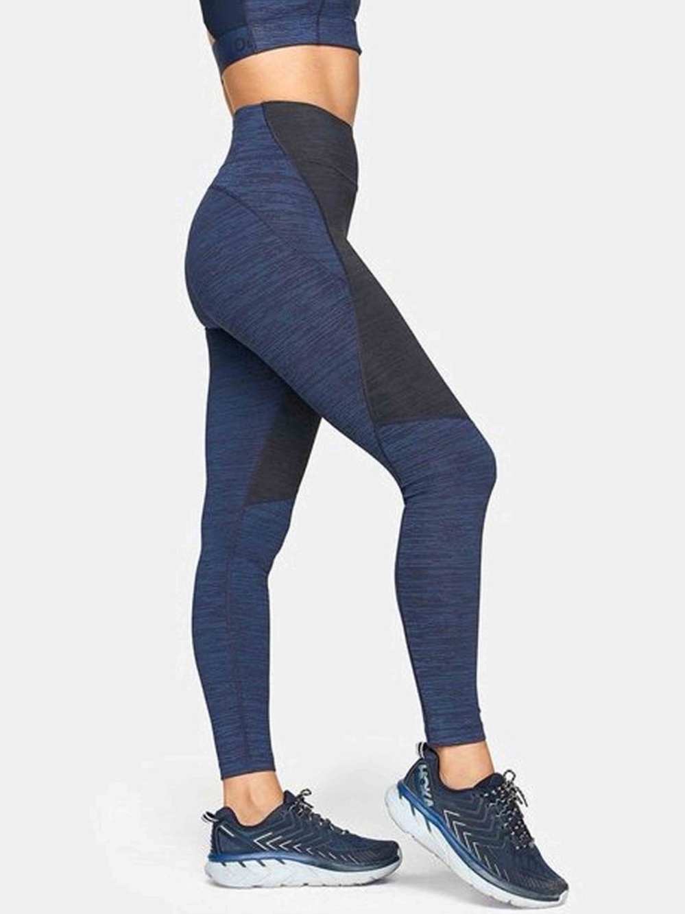 Outdoor Voices TechSweat Core Two-Toned Heathered 7/8 Legging Size XL